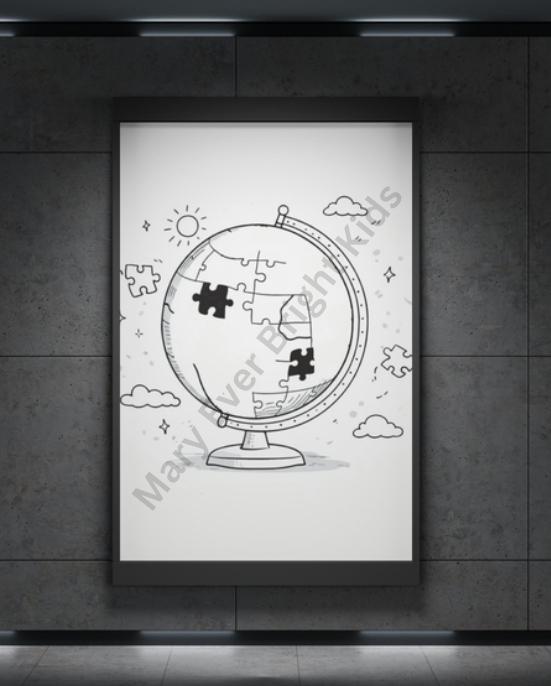 The Incomplete World Coloring Book | Creative Open-ended Coloring Book ...