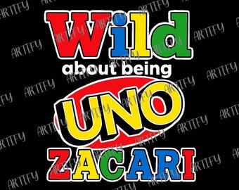 PNG de cumpleaños "Wild One", "Wild About Being One", diseño de cumpleaños con temática de tarjetas, PNG de cumpleaños, imágenes prediseñadas "Wild About Being One", diseño de cumpleaños para juegos de cartas