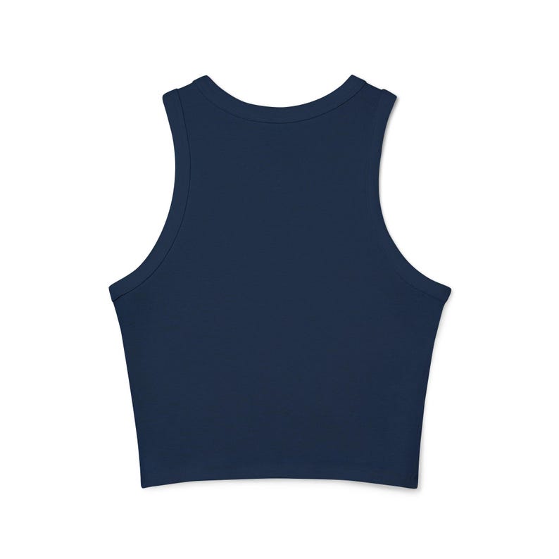 Mondial 2026 Crest Racer Tank Top | Palm Tree, Flags, Vibrant Logo image 7