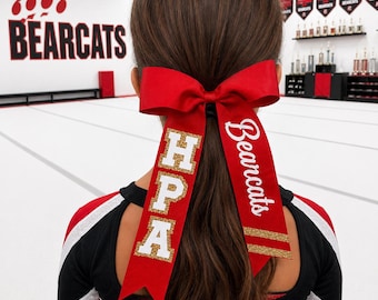 You Know Who We Are- Cheer Bow (Collegiate)