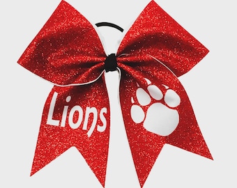You pick colors / Custom Team Glitter Cheer Bow