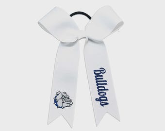 You Know Who We Are- Cheer Bow (Collegiate)