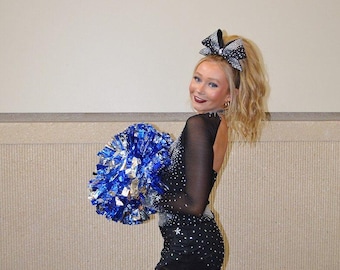 18in Full Pony (Attaches over the athlete's bun) AtLastCo