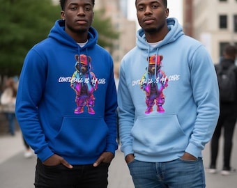 Confidence is My Code - Streetwise Bear-hoodie