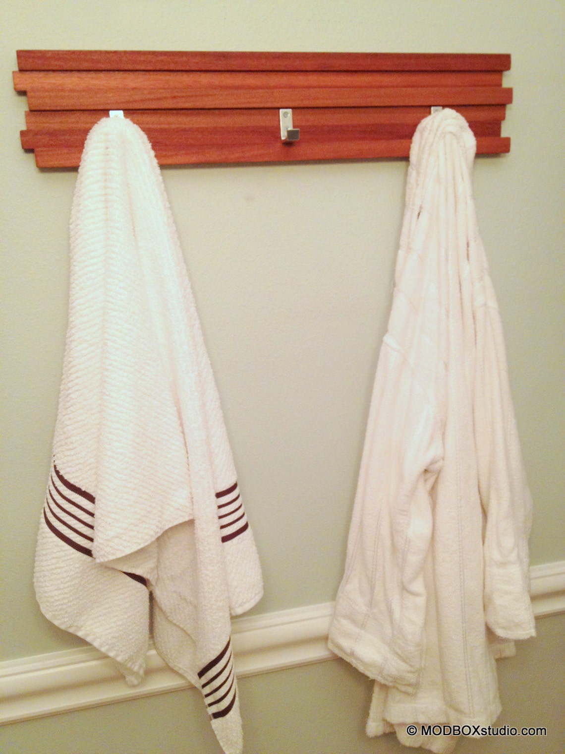 Backpack Hanger Coat Rack Organizer 3 Hook Key Hat Minimalist Etsy