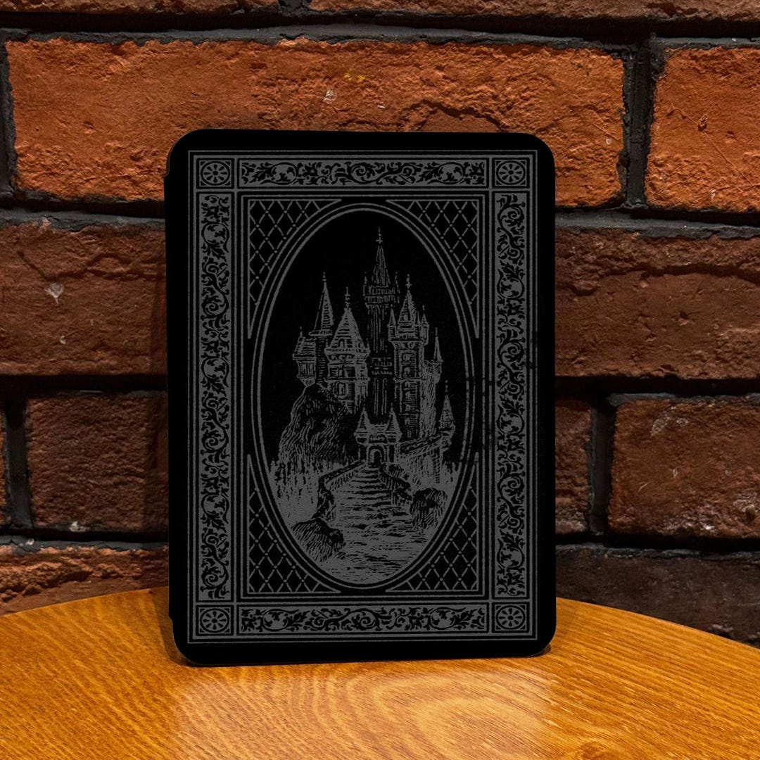 Gothic Castle Kindle Case, Dark Academia Kindle Cover for Paperwhite 12th 11th, Fantasy Bo
