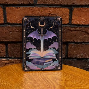 Custodia Dragon Fourth Wing Kindle 11a generazione 2024 con funzione di accensione/spegnimento automatico, custodia Paperwhite 2024 per Fire 7, custodia Kobo Clara BW, regalo per la mamma