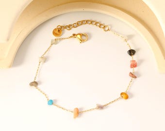 Pulsera de cristal crudo