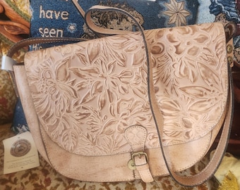 Borsa da sella in pelle Patricia Nash Rosolini