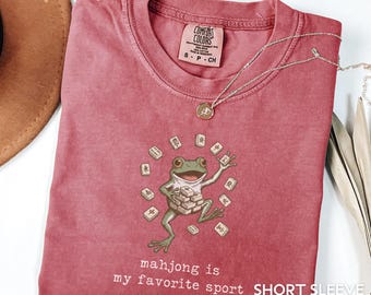 Mahjong Is My Favorite Sport Shirt Comfort Colors Mahjong T-shirt Mahjong Gifts Mahjong Player Shirt Funny Mahjong Tee Board Game Sweatshirt