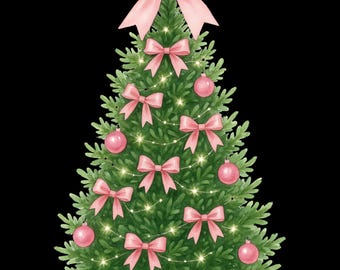 Girly Christmas Tree Embroidery Files