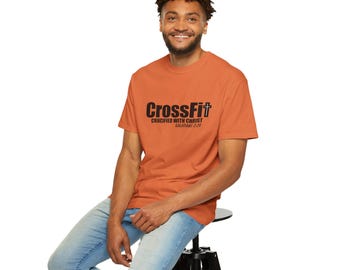 Crucified with Christ T-shirt | Christian Fitness Faith Workout Tee