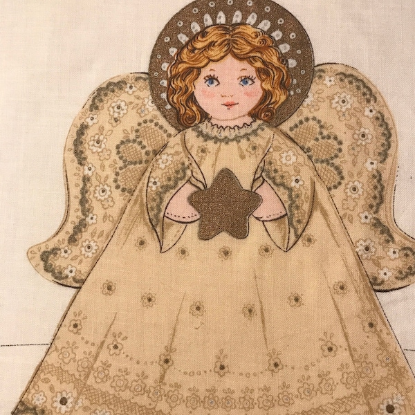 Fabric Angel Tree Topper Etsy