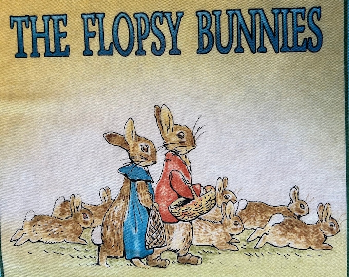 Beatrix Potter's Fabric Book Panel, 