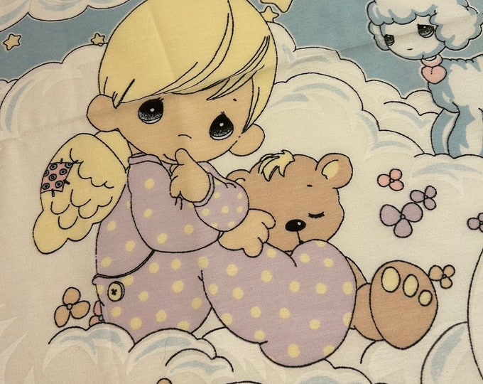 Precious Moments Baby / Toddler Blanket Fabric Panel to Sew or Quilt ...