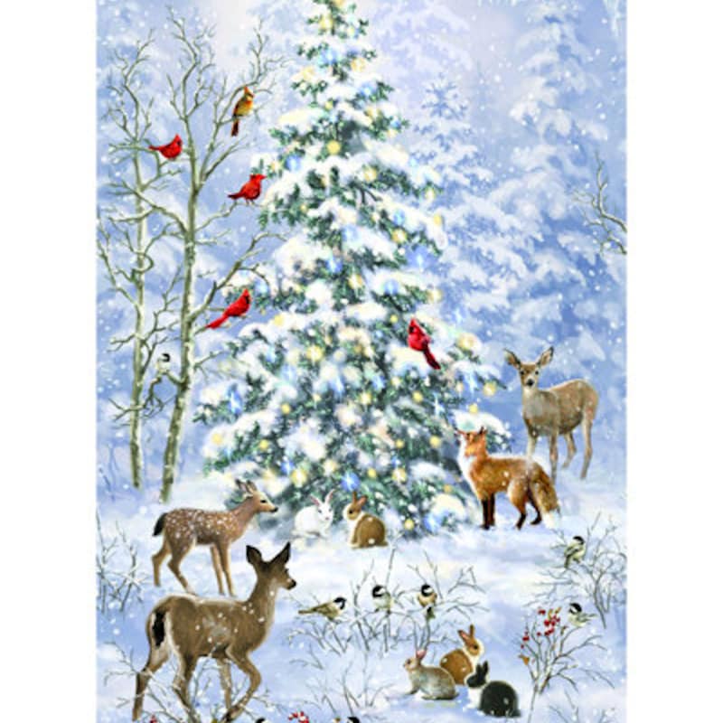 Wildlife Quilt Panel Etsy