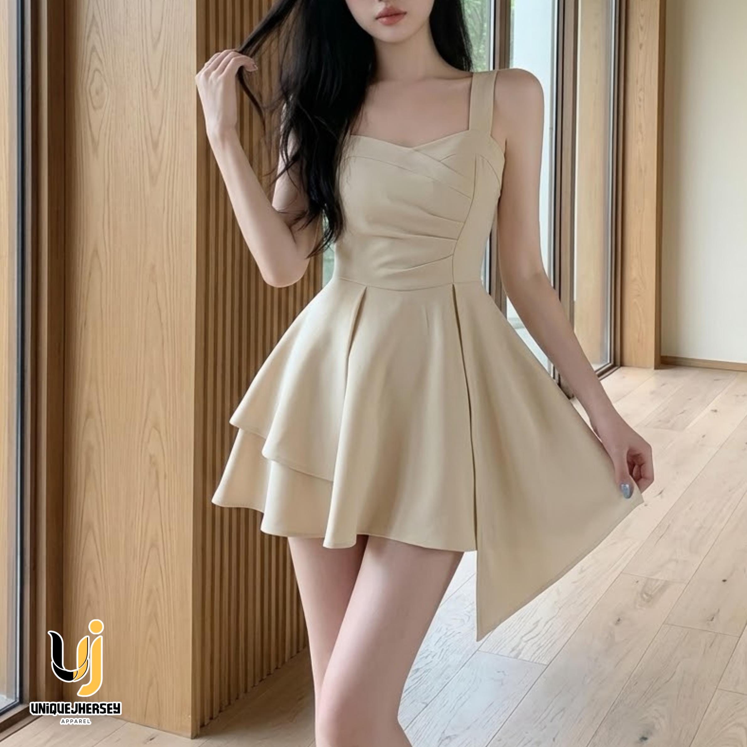 Korean Style Mini Dress for Summer - Etsy