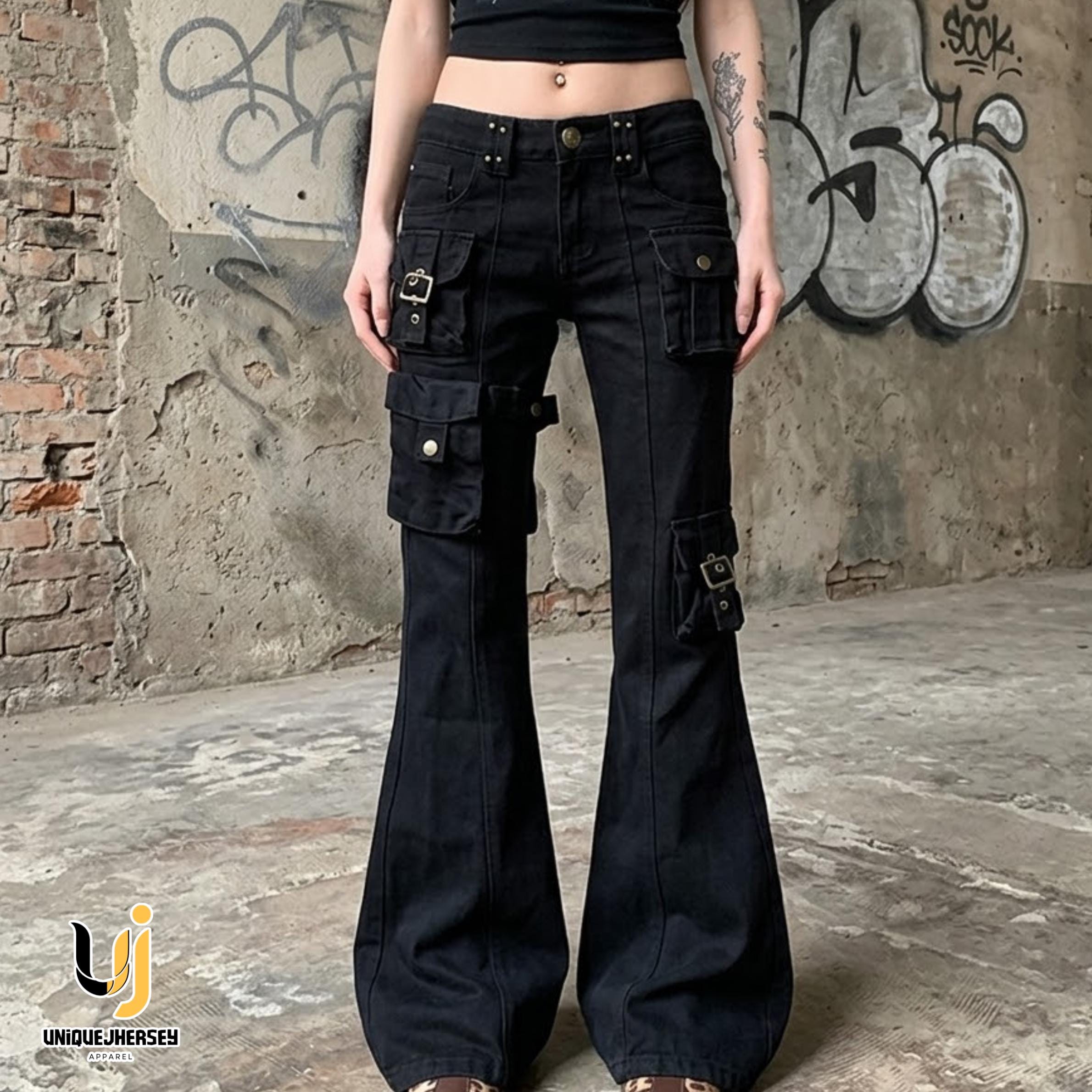 Y2k Flare Jeans - Etsy Canada