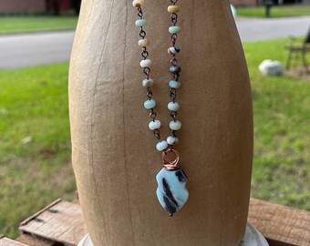 Amazonite Beaded Necklace