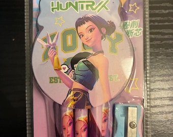 K-pop Demon Hunters Pencils, Set Of 12 *Zoey*