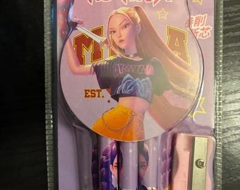 K-pop Demon Hunters Pencils, Set Of 12 *Mira*