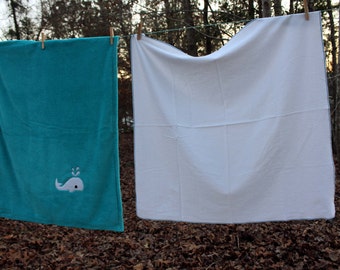 Whale Blanket Set - SALE