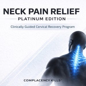 Neck Pain Platinum  Relief Program | Clinically Guided Exercises (Digital PDF)