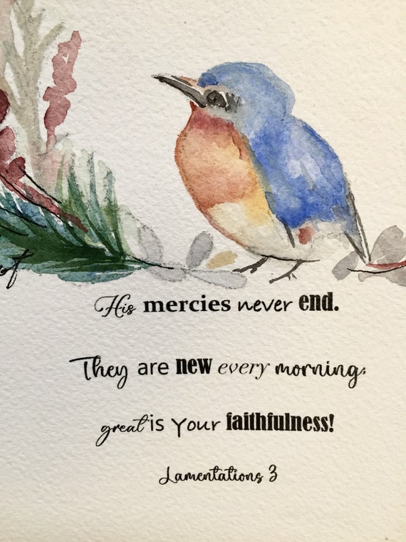 Bluebird With Scripture Bluebirds In The Bible
