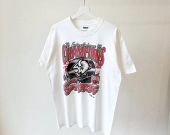 Vintage 1990s Gildan/ Buffalo Sabres NHL T-shirt/ size L