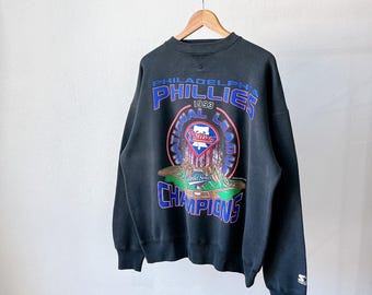 Vintage 1990s Starter/ Philadelphia Phillies MLB Sweatshirt/ size L