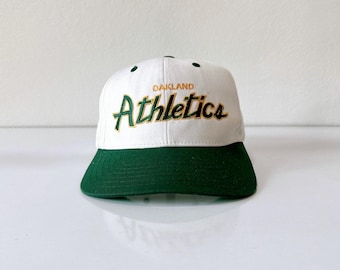 Vintage 1990s American Needle/ Oakland Athletics MLB Hat/ SnapBack/ size 55-60 cm