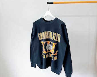 90's VINTAGE GRAMBLING UNIVERSITY 革スタジャン 高額クーポン配布中。 90's VINTAGE GRAMBLING UNIVERSITY 革