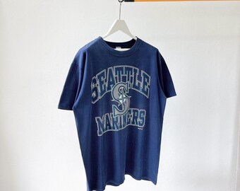 Vintage 1990s Russell Athletic USA/ Seattle Mariners MLB T-shirt/ size XL