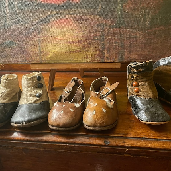 Antique Shoes Etsy