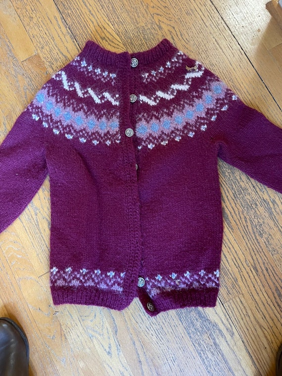 vintage icelandic knit - Gem