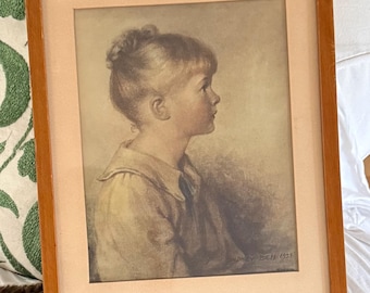 Vintage Framed Print