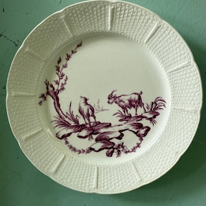 Creamware Decorative Plates - Etsy