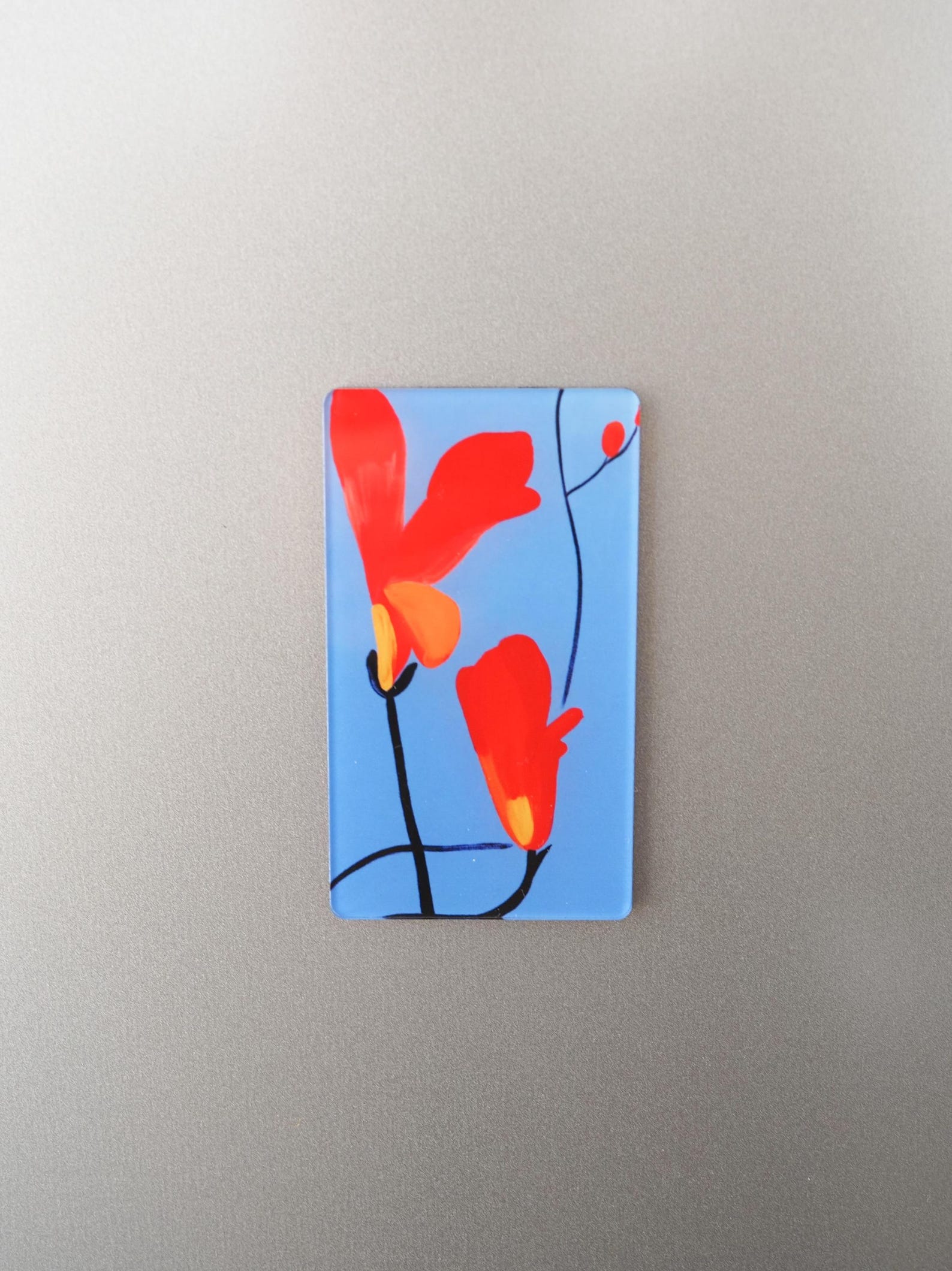 Art Refrigerator Magnet Set | Abstract Fridge Magnet, Modern ...