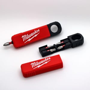 Von Milwaukee inspirierter Taschen-Schraubendreher, EDC-Tool, kompakter Multi-Bit-Schraubendreher, magnetisches Geschenk für Ihn