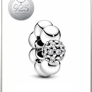 手作りの冥王星シルバーチャーム