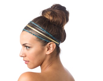 wide boho headband, headbands for women