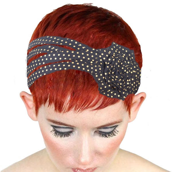 Accessoires cheveux courts, bandeaux uniques pour femme