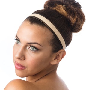 1 Inch Headband, Thin Headbands For Women, Thin Fabric Headband, Soft Headband, Adjustable Headband, Cloth Hair Band, Unique Headband image 10