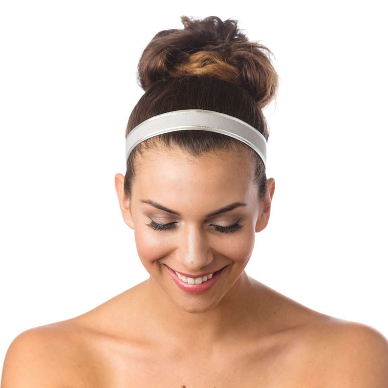 thin fabric headband, adult headbands for women image 1