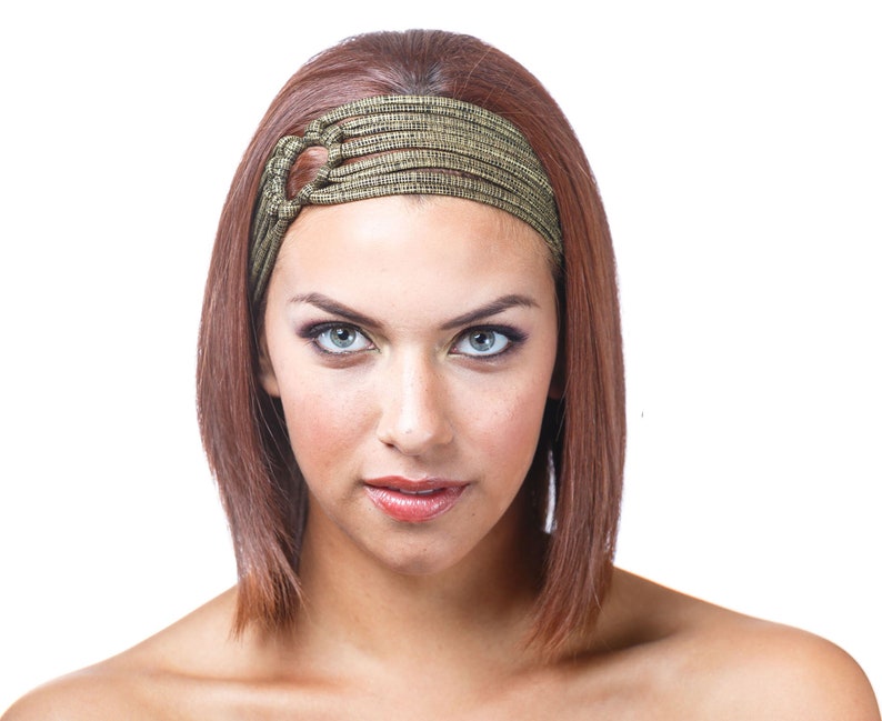 Women Wide Fabric Headband For Short Hair Etsy