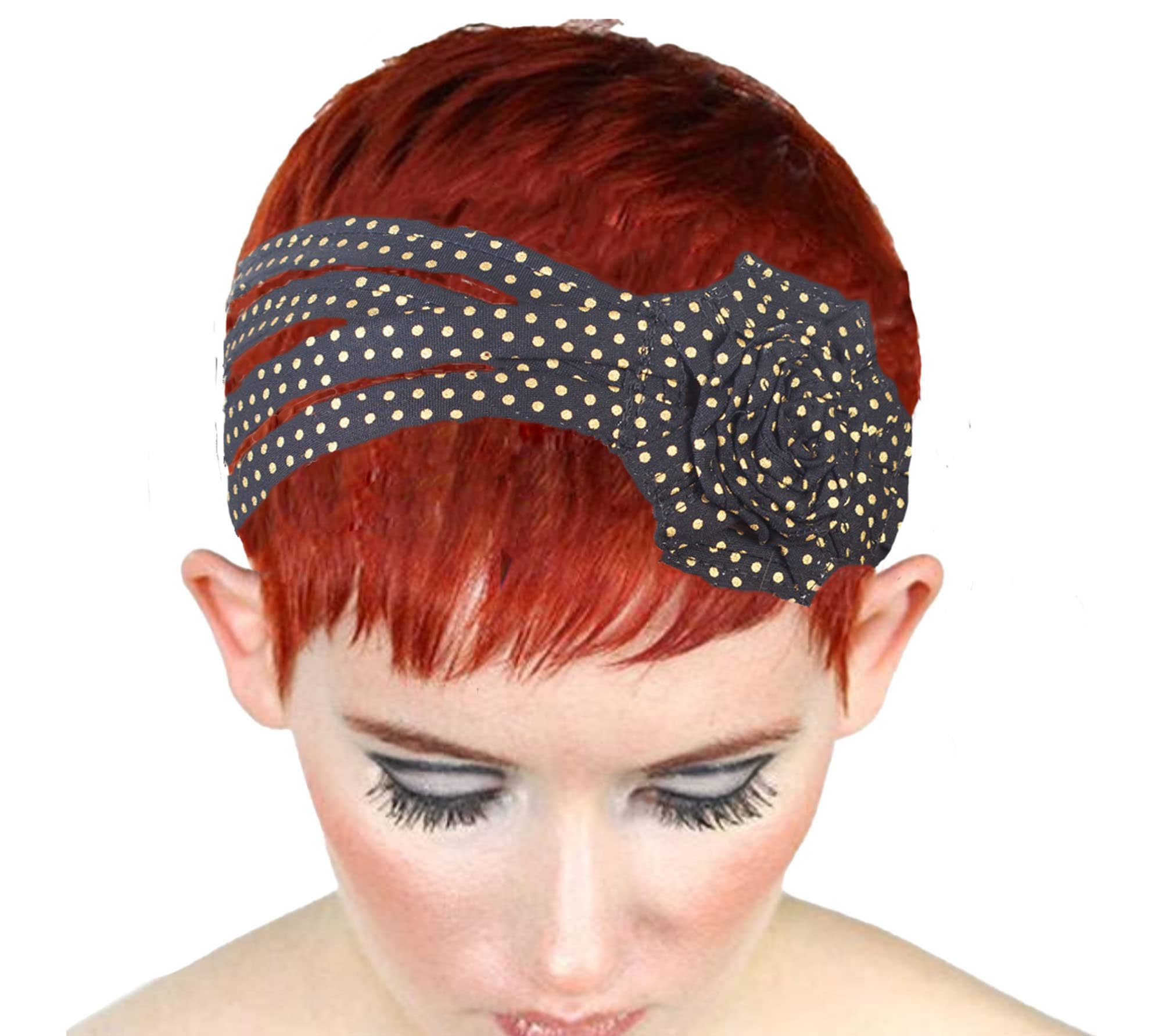 Bandeau cheveux noir - 20 coiffures avec un bandeau qui donnent du