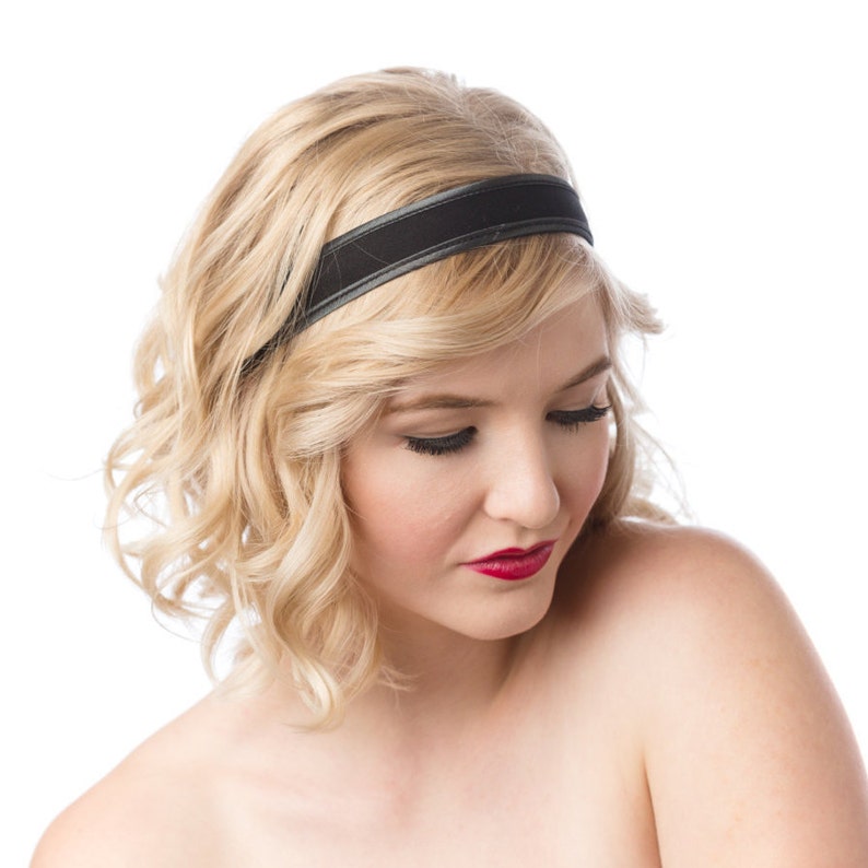 Women Thin Headband For Short Hair Etsy