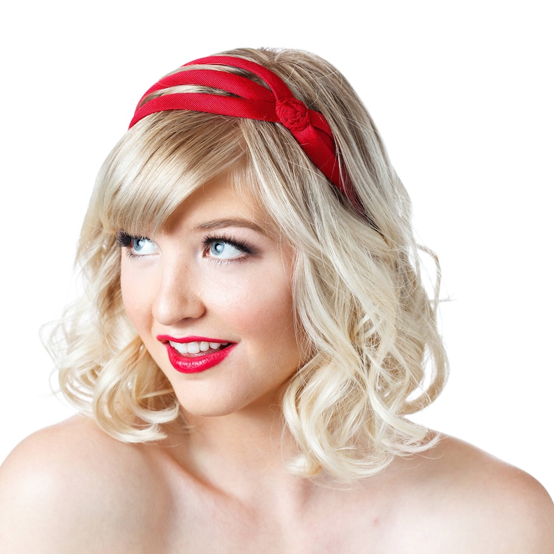 Cute Hair Bands For Short Hair Wide Fabric Headband Non Slip Etsy