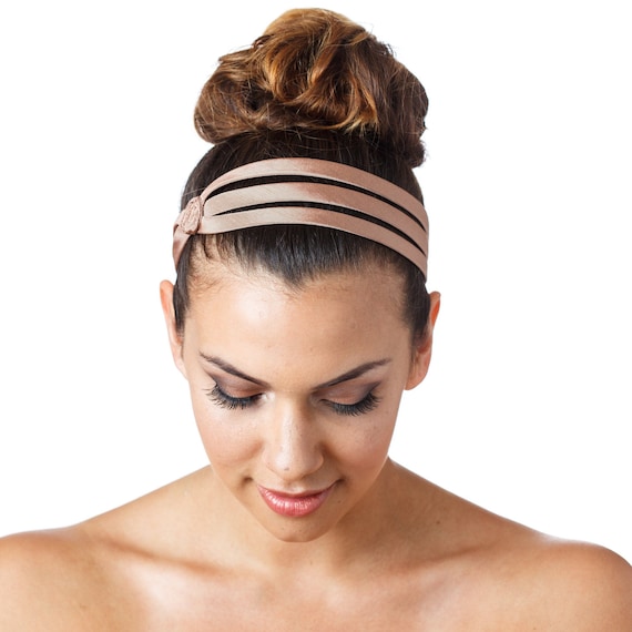 Fascia Diplomato Fascia Per Capelli Annodata In Tartan Rosso Per Donna - Classico Accessorio Capelli Semplice