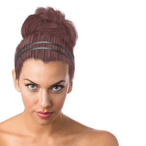 Narrow Double Band Headband For Women image 7
